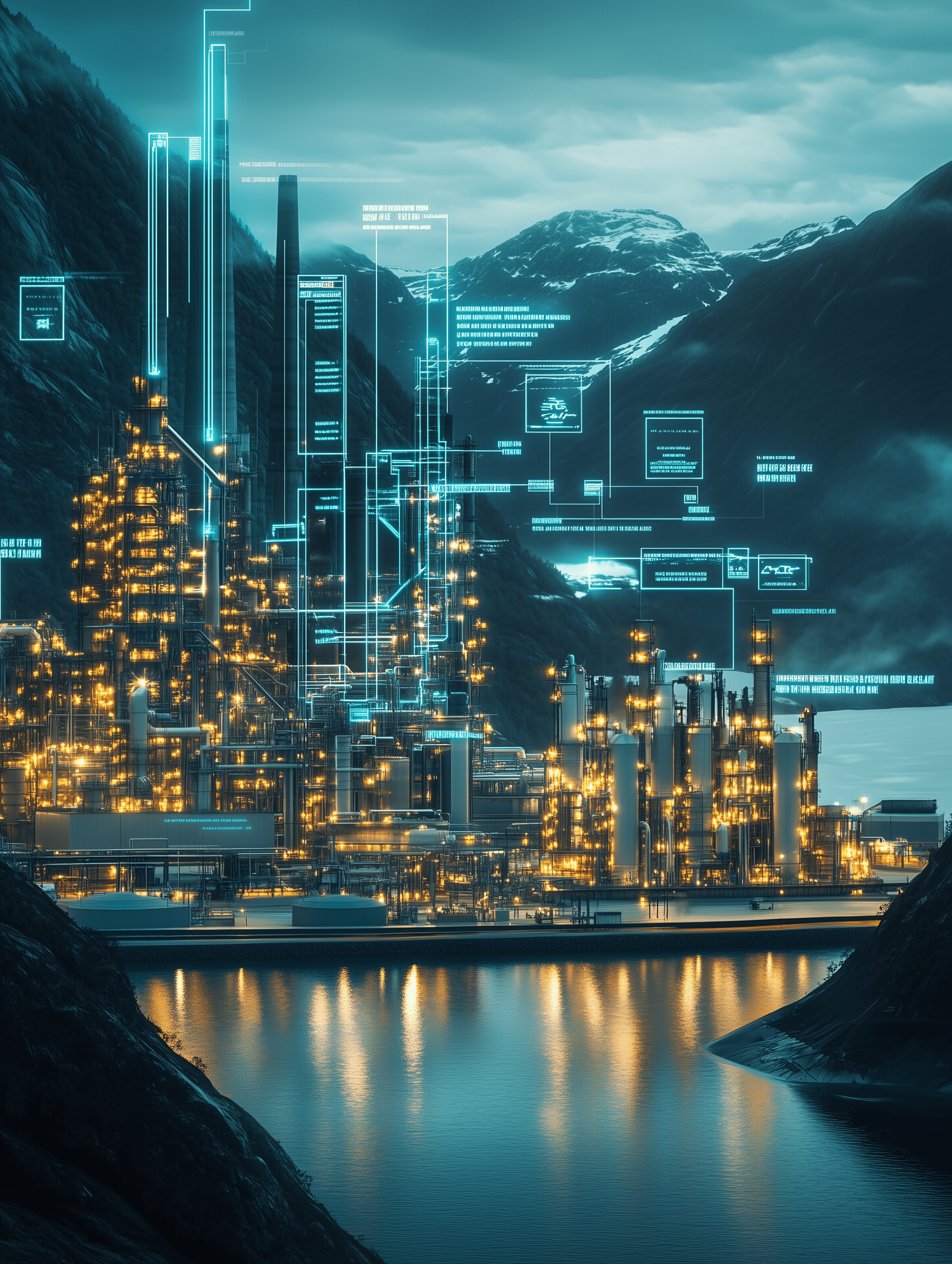 AI-Powered Industrial Optimization Visualization