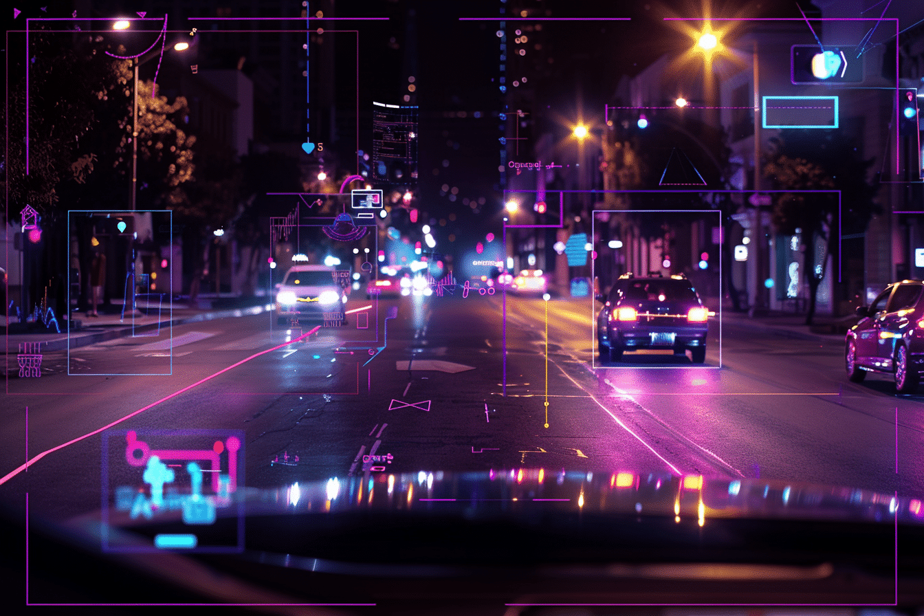 Camera data with annotations